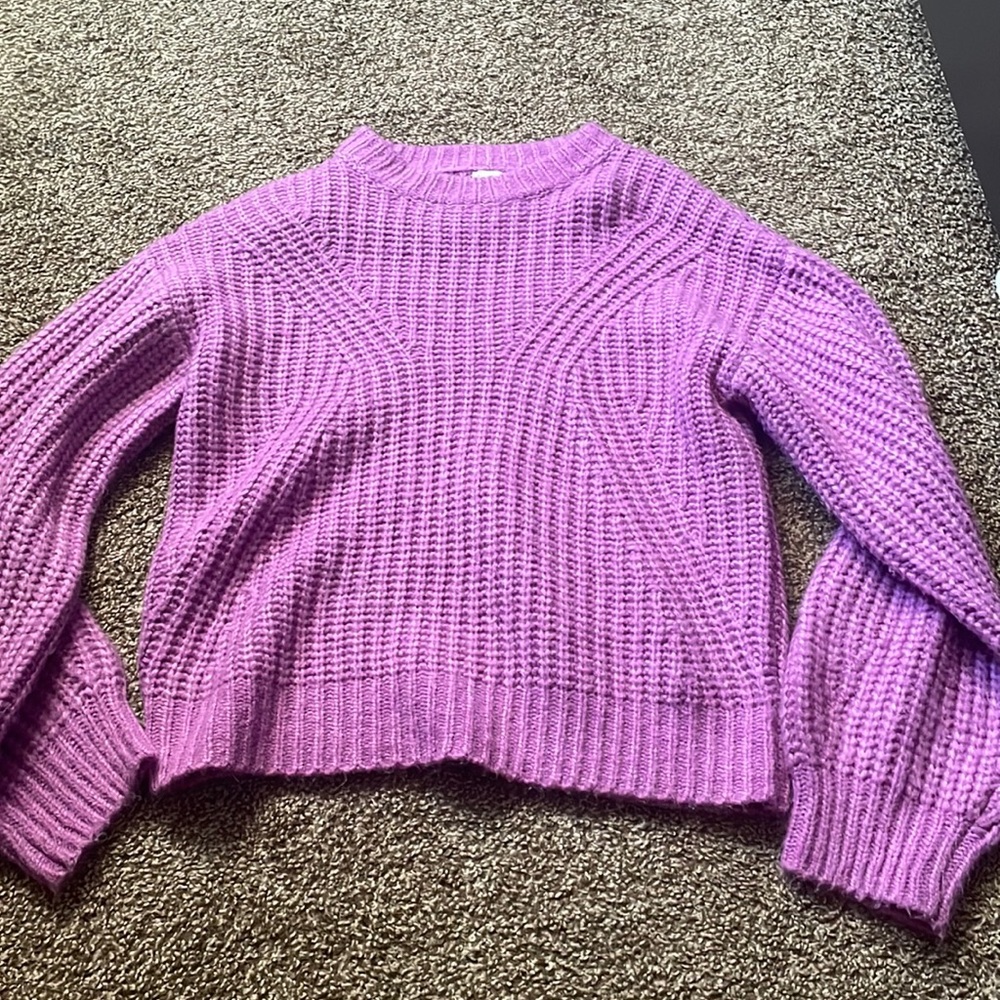Purple Sweater